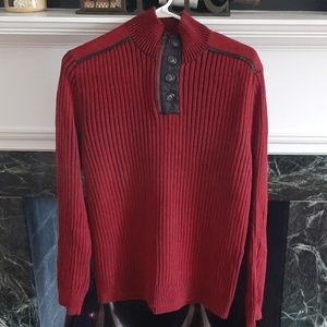 INC. International Concepts button down sweater